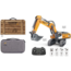 Yi Gong 1/50 970 R/C Screw Excavator (Soft Rubber Tracks + Black Metal Tracks)