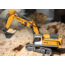 Yi Gong 1/50 970 R/C Screw Excavator (Soft Rubber Tracks + Black Metal Tracks)