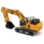 Yi Gong 1/50 5250 R/C Screw Excavator (Soft Rubber Tracks + Black Metal Tracks)