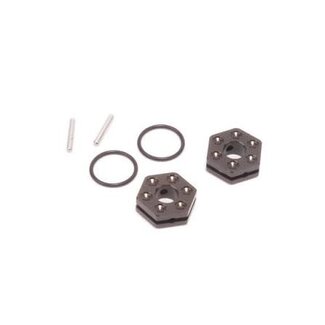 SCHUMACHER SCHUMACHER Alloy Wheel Hex 4.5mm (-1.5) pr - L1R/PB,LD3D