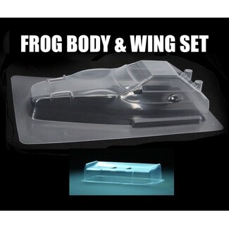 TAMIYA TAMIYA FROG BODY CLEAR POLYCARBONATE WITH WING