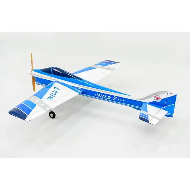 ***PRE-ORDER EARLY DEC 26*** Phoenix Model Wild 7 20cc ARF, Blue, PHN-PH275B