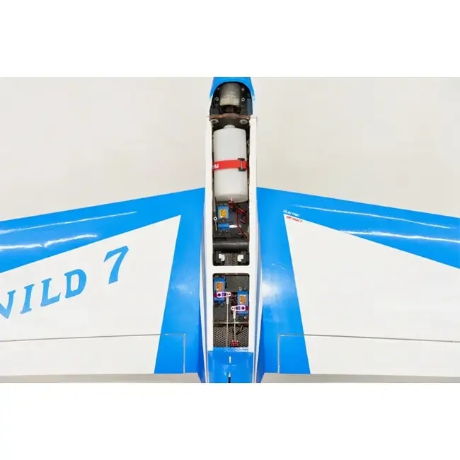 ***PRE-ORDER EARLY DEC 26*** Phoenix Model Wild 7 20cc ARF, Blue, PHN-PH275B