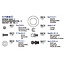 TAMIYA 1/14 TRACTOR TRUCK  SCREW BAG E : SUITS ALL TAMIYA 1/14 TRUCKS