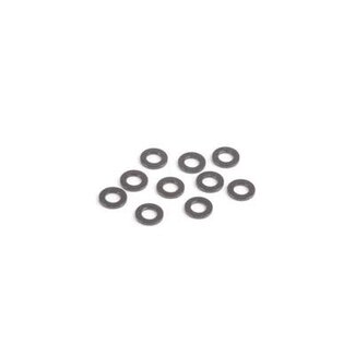 SCHUMACHER SCHUMACHER M3 Black Alloy Washers 0.75mm (pk10)