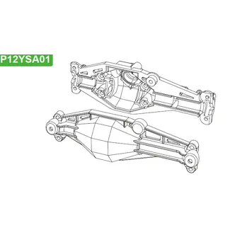 MJX MJX DIFF HOUSING H12H