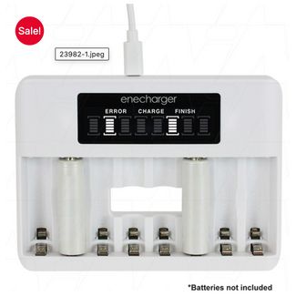 SPEKTRUM Enecharger 1-8 AAA/AA LCD Charger USB Input NC8500USB 4-12hr CHARGE TIMES