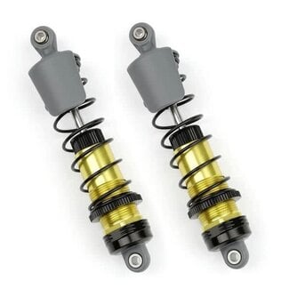 RLAARLO Rlaarlo SBK-005 Rear Oil filled Shock Absorber Set Green (2) For SBK10