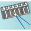 MOTARRO  Rectangle Paint Tray Metal Palettes + 2 BRUSHES