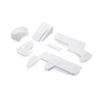 LOSI Losi Body Panel Set, White, 22S Sprint Car