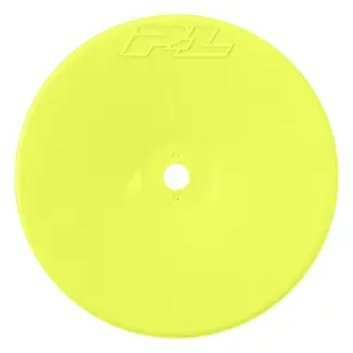 PROLINE Proline 1/10 Velocity 2.0 Narrow 2WD Front 2.2in 12mm Buggy Wheels, Yellow, 2pcs