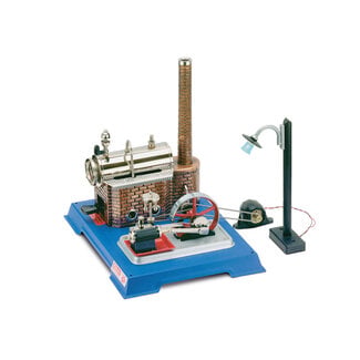 WILESCO Wilesco D 105 Steam Engine Electric Light