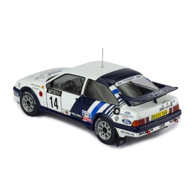IXO Models 1/24 Ford Sierra RS Cosworth #14 C.Sainz - L.Moya Rally 1000 Lakes 1988