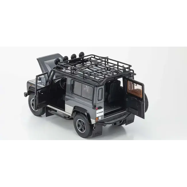 Kyosho 1/18 Land Rover Defender 90 (Gray) Diecast Model Car