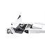 Kyosho 1/18 Lamborghini Countach LP 400 S White (Int. Black) Diecast Model Car