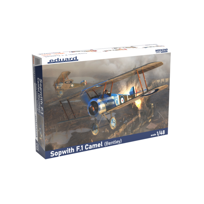 Eduard 1/48 Sopwith F.1 Camel (Bentley) Plastic Model Kit [08485]
