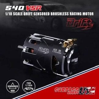 Surpass Rocket-RC 540-V5R Sensored brushless motor for Drift car 10.5T