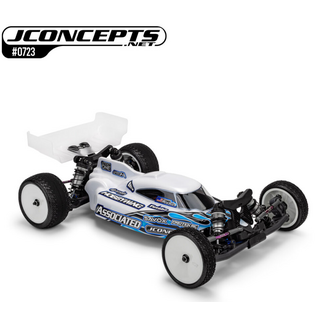 JCONCEPTS RC10B7.1D LIGHT WEIGHT STRIKER  BODY  WITH CARPET/ASTRO WING/DIRT WING
