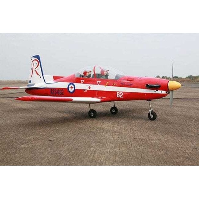 SEAGULL PC9 / PC-9 ROULETTES ( NEW VERSION ) ARF .40-.72 PLANE WING SPAN 1540mm