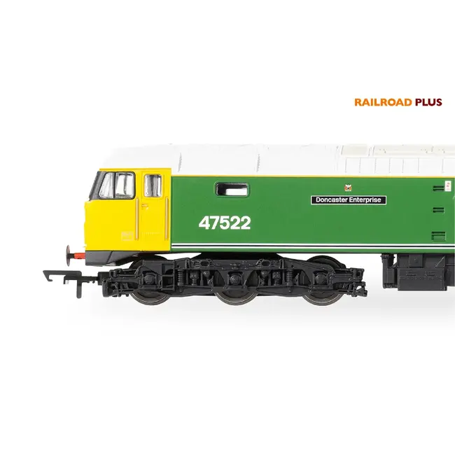 HORNBY RAILROAD PLUS BR, CLASS 47, 47522 'DONCASTER ENTERPRISE' - ERA 8