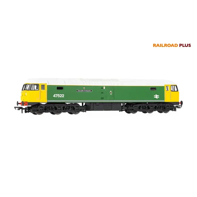 HORNBY RAILROAD PLUS BR, CLASS 47, 47522 'DONCASTER ENTERPRISE' - ERA 8