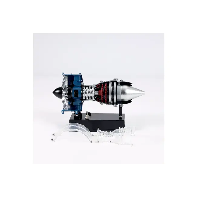 Teching 1/20 DM122 Mini Turbofan Engine Scaled Metal Model Kit