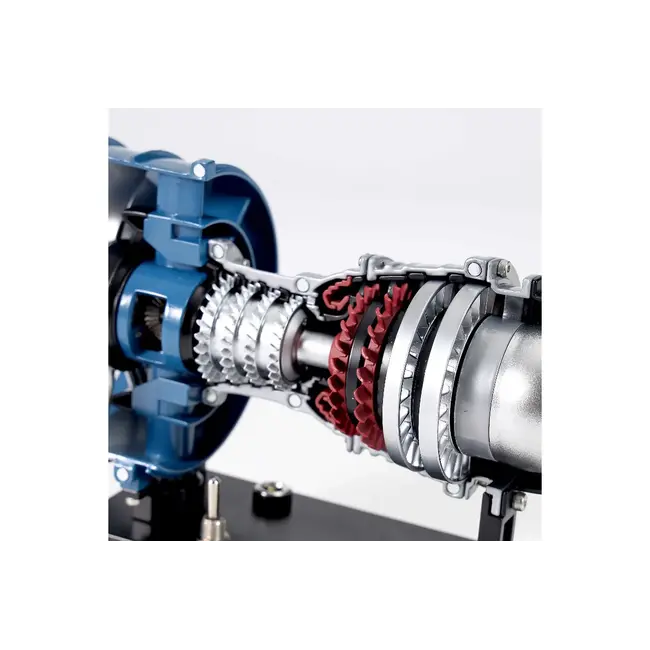 Teching 1/20 DM122 Mini Turbofan Engine Scaled Metal Model Kit