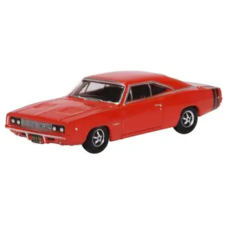 OXFORD OXFORD 1/87 DODGE CHARGER 1968 - BRIGHT RED