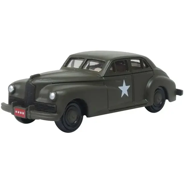 OXFORD 1/87 PACKARD CLIPPER TOURING SEDAN 1942 - US ARMY STAFF CAR