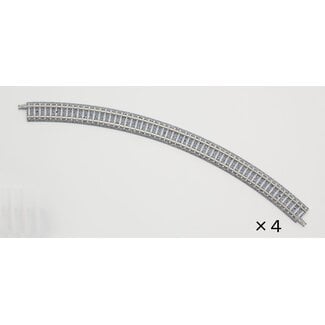 TOMIX Tomix N Curve PC Track 13-15/16" 354mm Radius, 45° (4)