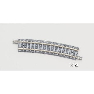 TOMIX Tomix N Curve PC Track 12-1/2" 317mm Radius, 15° (4)