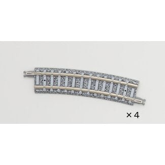 TOMIX Tomix N Curve PC Track 11" 280mm Radius, 15° (4)