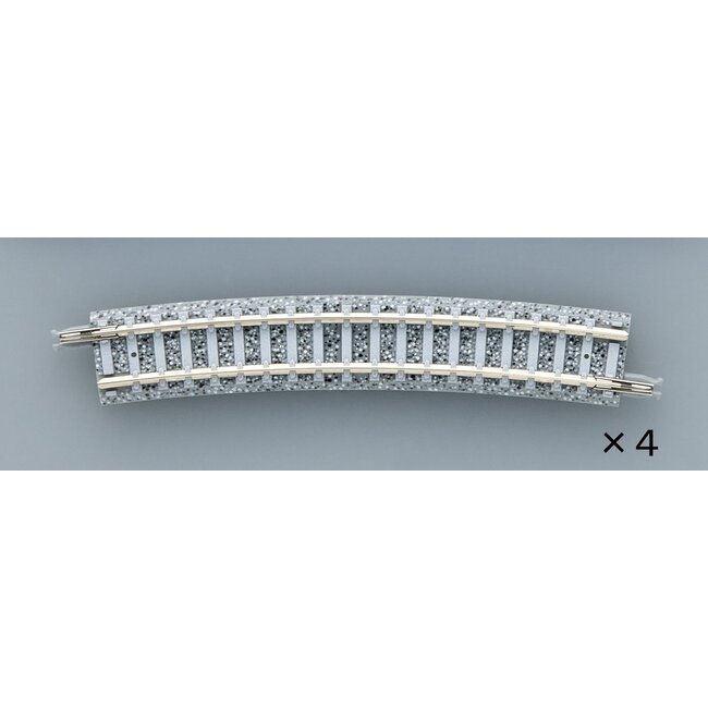 Tomix N Curve PC Track 15-3/8" 391mm Radius, 15° (4)