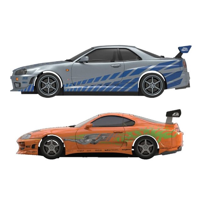 SCALEXTRIC 1/32 FAST AND FURIOUS 25 YEARS SLOT CAR SET