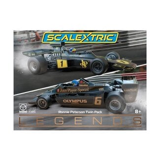 SCALEXTRIC SCALEXTRIC 1/32 RONNIE PETERSON TWIN PACK LOTUS 72 AND 79 SLOT CAR
