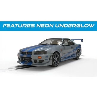 SCALEXTRIC SCALEXTRIC 1/32 NISSAN R34 SKYLINE - 2FAST 2FURIOUS SLOT CAR