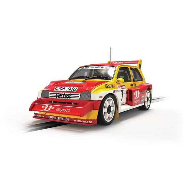 SCALEXTRIC 1/32 AUSTIN METRO 6R4 - DIDIER AURIOL SLOT CAR