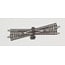 Tomix N 15° Crossing Left Hand 5-1/2" 140mm Straight Length Track