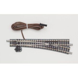 TOMIX Tomix N Electric Turnout Track Right Hand 21-5/16" 541mm Radius, 15°