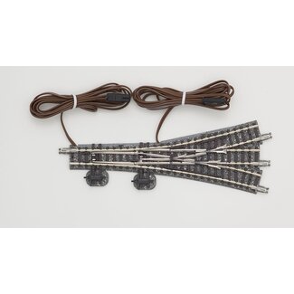TOMIX Tomix N Electric 3-Way Turnout Track Right Hand 21-5/16" 541mm & Left Hand 11" 280mm Radius 15°