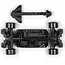 ***PRE-ORDER LATE OCTOBER*** Arrma Infraction Grom 3S BLX 4X4 1/12 All-Road Truck, RTR