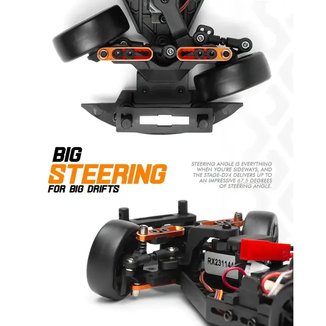 HPI Stage-D24 2024 Toyota GR Supra 2WD DRIFT CAR