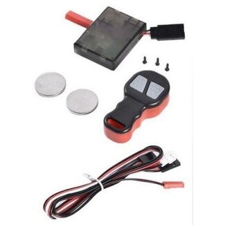 ACE IMPORTS Wireless Remote Receiver Winch Controller Set for 1/10 RC Crawler IN / OUT