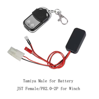 ACE IMPORTS Wireless Remote Receiver Winch Controller Set for 1/10 RC Crawler  IN  /  OUT