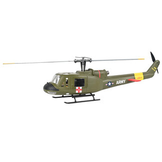 FLYWING Flywing UH1 3D GPS 10Ch RC Helicopter - Two Blades Green RTF