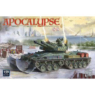 BORDER MODEL Border Model 1/35 Soviet Apocalypse Tank Plastic Model Kit [BC001]