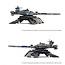 Border Model 1/35 Grizzly Battle Tank Plastic Model Kit