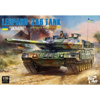 BORDER MODEL Border Model 1/35 Leopard 2A6 "UKRAINE" Plastic Model Kit