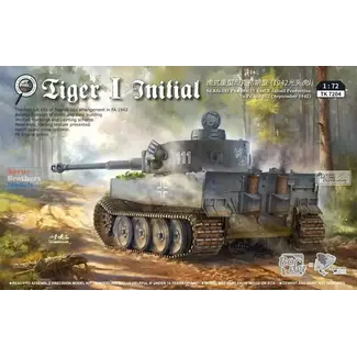 BORDER MODEL Border Model 1/72 Tiger I Initial Production September 1942 Plastic Model Kit