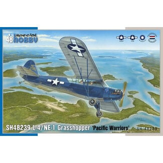 SPECIAL HOBBY Special Hobby 1/48 L-4/NE-1 Grasshopper 'Pacific Warriors' Plastic Model Kit